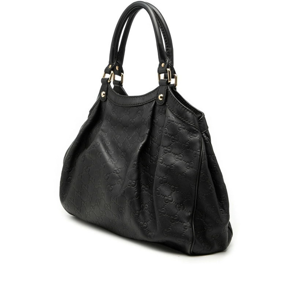 Gucci Handbag Leather Sukey ssima Black